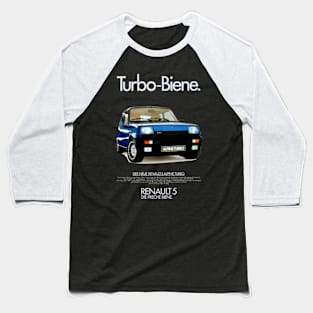 RENAULT 5 TURBO - advert Baseball T-Shirt